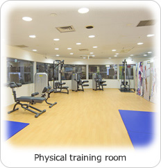 Physical training room 