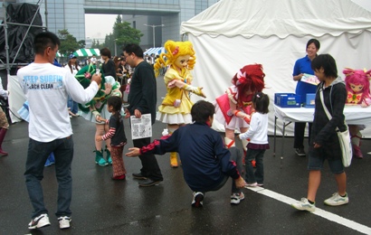 子供たちに大人気。Yes!プリキュアＧＯＧＯ！ショー
