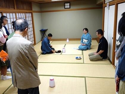 写真/７回目茶道教室①