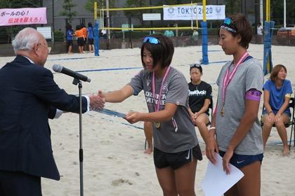 写真：女子の部優勝松山東雲女子大学