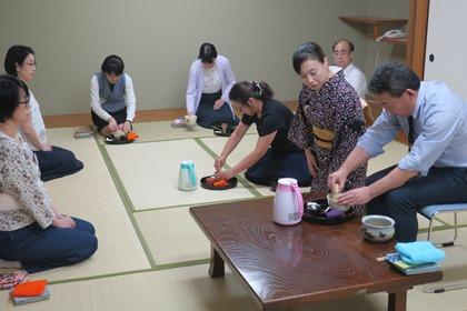 写真：盆略点前（９回目）