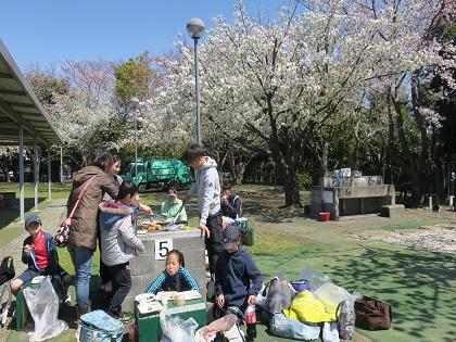 写真／桜とBBQ2019