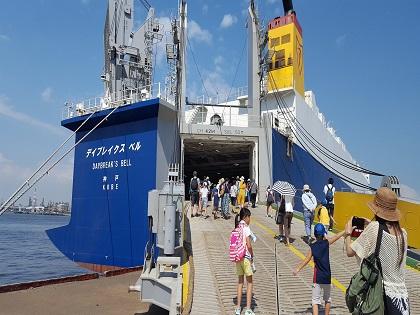 写真/川崎港見学会自動車船20190617