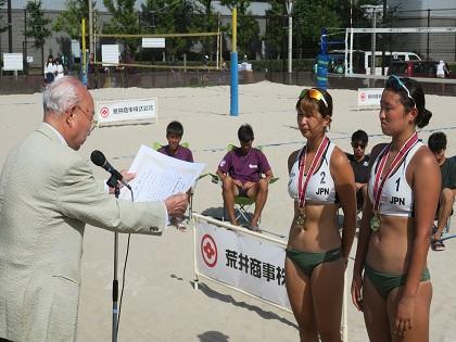 写真/女子優勝松山東雲女子大学