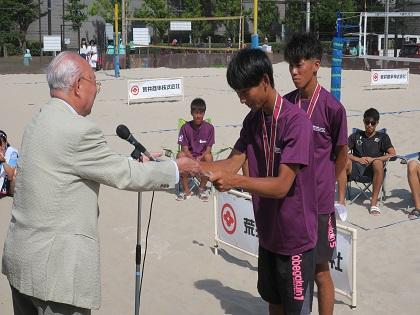 写真/男子優勝神戸学院大学