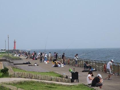 写真/西公園で釣り