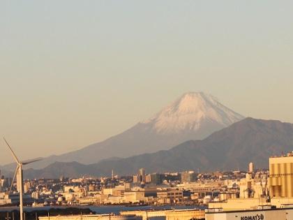 写真/令和３年初日の出の富士山