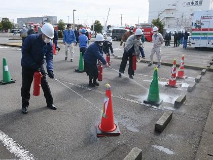 写真/消防訓練③