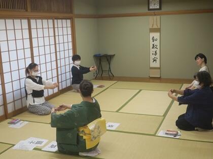 写真/茶道2024の1回目１