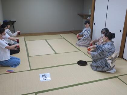 写真/2024茶道３回目③
