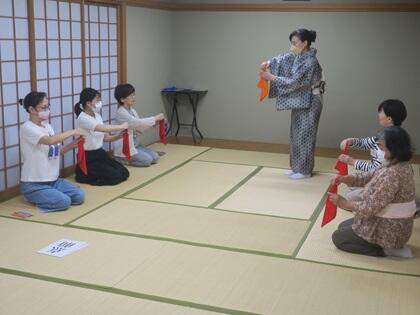 写真/2024茶道３回目①