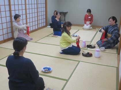 写真/茶道2025⑨回目１