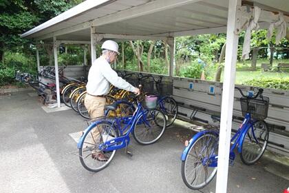 写真/貸自転車で東公園②