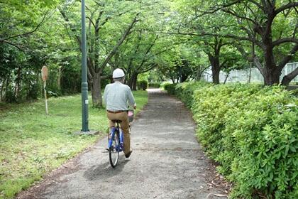 写真/貸自転車で東公園③