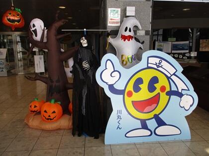 R7 ハロウィン飾りつけ