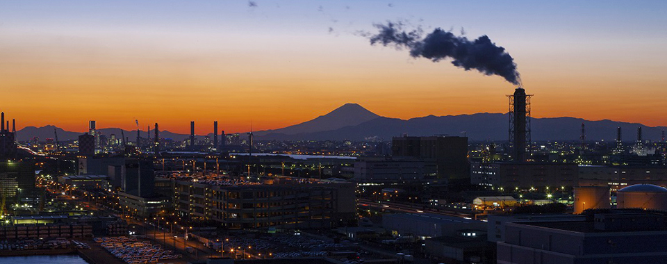 Observatory: Night view from Kawasaki Marien has been certified as a Japan night view legacy. 